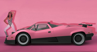 Illustration for article titled If a Zonda and a Countach had a cocaine baby